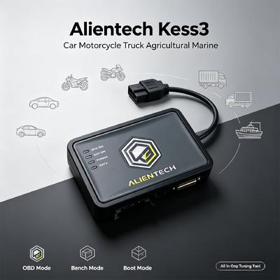Alientech KESS V3 Multi-Protocol ECU Programmer with 10x Faster File Transfer and Slave-to-Master Upgrade