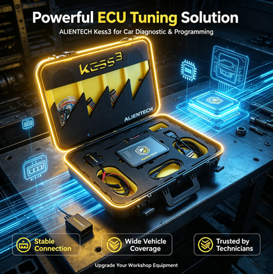 KESS3 Master Tri-Mode ECU Remapping Tool mit 10x schnellerer Verarbeitung und Unterstützung für mehrere Fahrzeuge