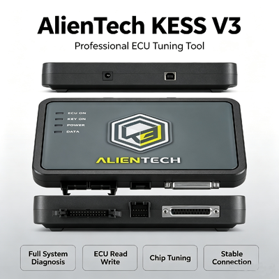 Alientech KESS3 Master Version ECU TCU Chip Tuning Programmiergerät mit OBD Bench Boot Programmierung und 10x schnellerer Verarbeitungsgeschwindigkeit