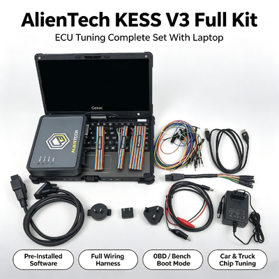 Alientech KESS3 Auto-ECU-Programmierer mit vollständiger OBD-Protokollunterstützung und Mehrsprachigkeit für OBD und Bench Tuning