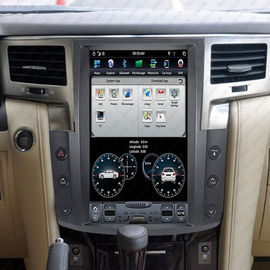 Tesla Style Car Gps Navigation Auto No Dvd Player For Lexus Lx570 Radio Tape Recorder Head Unit